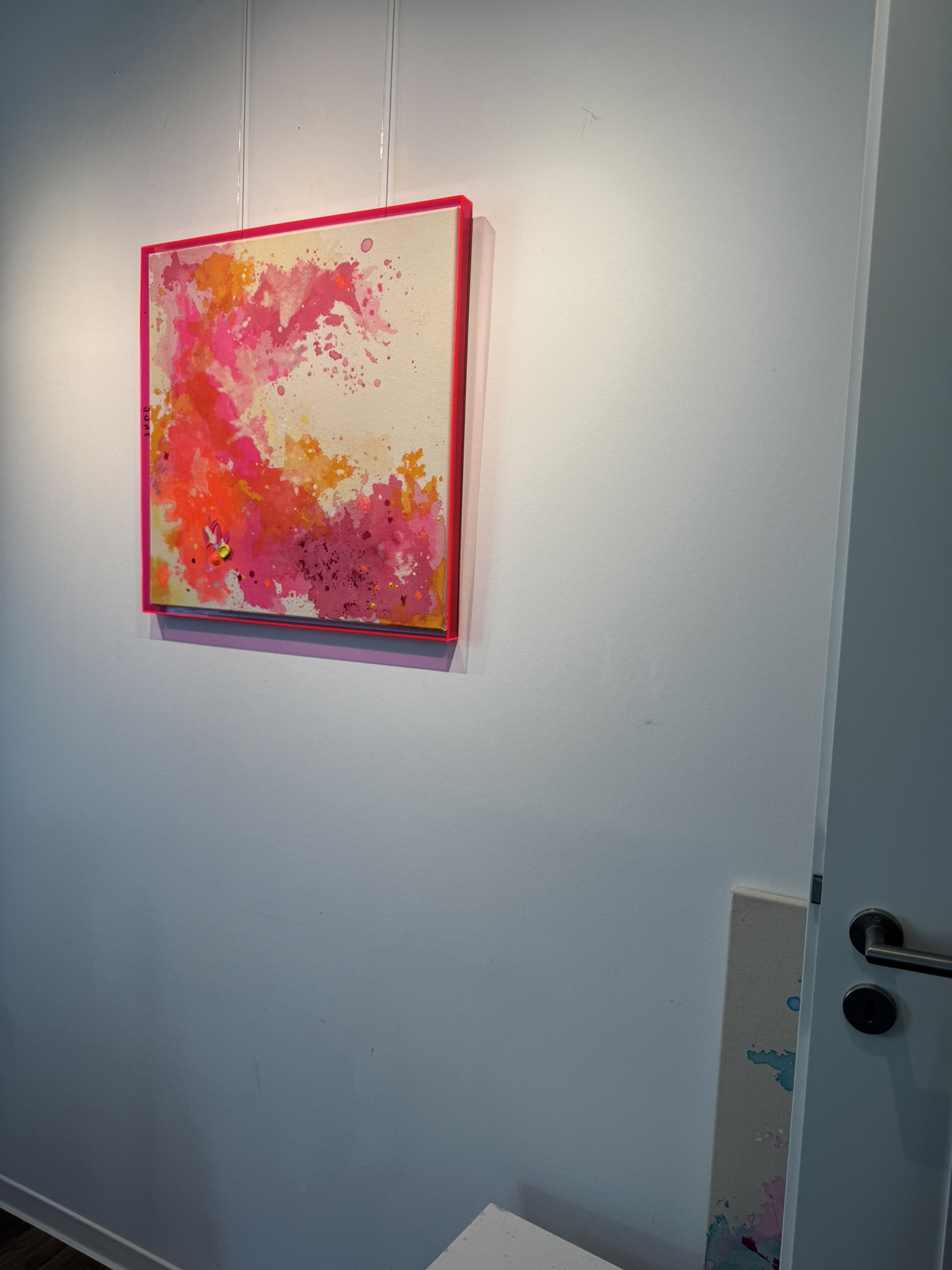 Akkorde - Schwebe, 2026, Acryl auf roher Baumwollleinwand, Ansicht 7